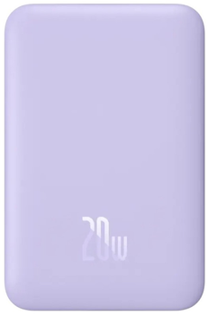 Powerbank Baseus Magnetic Mini Air Wireless 10000mAh 20W Purple (P10059001513-00)