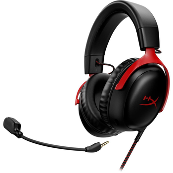 Гарнітура HyperX Cloud III Black/Red (727A9AA) чорний/червоний 21757
