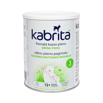 Сухой молочный напиток Kabrita 3 для комфортного пищеварения на основе козьего молока (для детей от 12 месяцев) 800 г