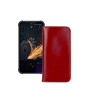 Портмоне з шкіри для телефону Maxcom Smart MS572 Червоний