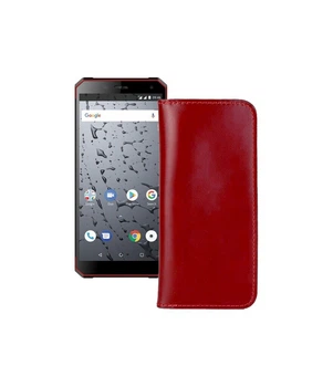 Портмоне з шкіри для телефону Maxcom Ms571 Червоний