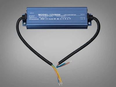 Блок живлення для LED стрічки Diasha 12V 60W IP68 5А