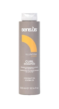 Увлажняющий шампунь для вьющихся волос Sens.ùs Illumyna Curl Shampoo 300 мл