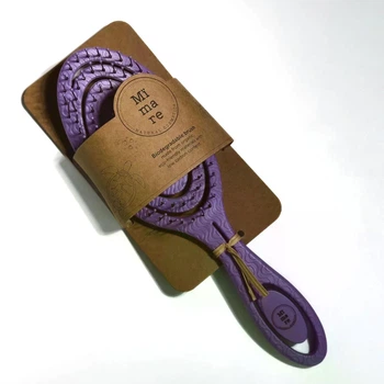 Расческа фиолетовая Mimare Biodegradable Brush VIOLET