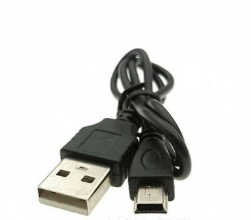 Кабель Mini - USB для плеєрів, колонок, відеореєстраторів / 1 метр / Чорний