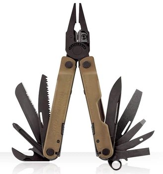 Мультиинструмент Leatherman Rebar Coyote нейлоновый чехол