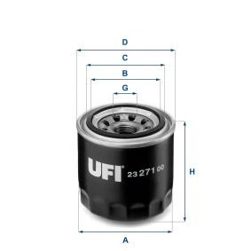 Масляний фільтр UFI (2329900)