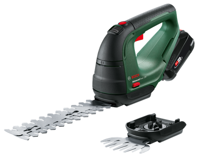 Акумуляторні кущорізи-ножиці для трави Bosch AdvancedShear 18V-10 (0600857000) Аку 2Ач та ЗП