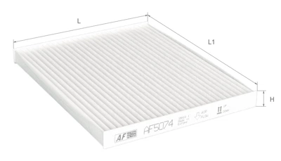 Фильтр салона Alpha Filter HYUNDAI Tucson 2.0-2.7 04-10; ix35 / Tucson 1.6-2.4 10-; KIA Sportage 2.0-2.7 04- (AF5074)