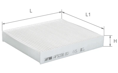 Фильтр салона Alpha Filter FORD Focus II 04-12; VOLVO C30 06-12; C70 II 06-; S40 II 04-12; V50 04-12; 4M5J18D543AA; 1354952; 30780376; 8687389 (AF5038)