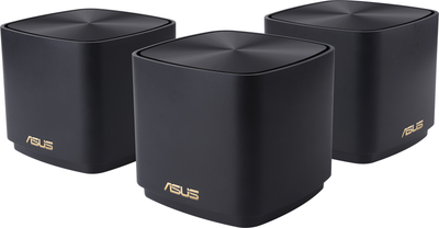 Маршрутизатор ASUS ZenWiFi XD4 3PK PLUS black (90IG07M0-MO3C50)