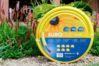 Шланг садовый Tecnotubi Euro Guip Yellow для полива диаметр 3/4 дюйма, длина 30 м (EGY 3/4 30)