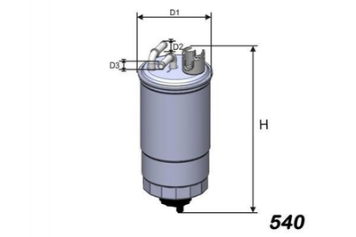 Топливный фильтр MISFAT M275 Volkswagen Polo 6N0127401F, 6N0127401H