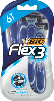 Станок BIC Flex 3 6 шт (3086123500419)