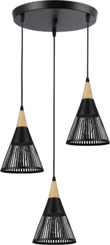 Підвісна люстра DPM SL-0025 3 x E27 Black (5906881231708)