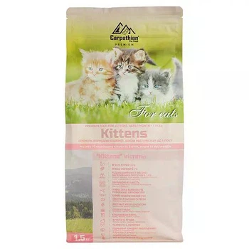 Сухой корм Carpathian Pet Food Kittens для котят 1,5 кг