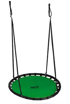 Huśtawka Neo-Sport Bocianie gniazdo Swingo 120 cm Zielona (5903890627119)