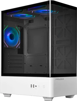 Корпус Prologix Lumi GM-01AW Glass White