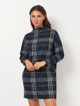 Платье мини осеннее женское Mohito 0124U-99P XXS-XS Черное (5905035893267)