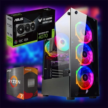 Ігровий комп'ютер "ZEVS PC 14960R" | GeForce RTX 4070 12GB | Ryzen 7 5700X |SSD M.2 | Wi-Fi | WIN11