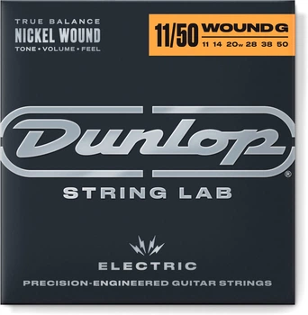 Струни для електрогітари Dunlop DEN1150WG Nickel Wound (Wound G) (R128719)