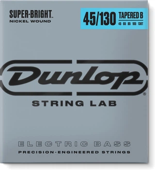 Струны для 5-струнной бас-гитары Dunlop DBSBN45130T Super Bright Nickel Wound Tapered (R126930)