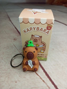 Брелок Капибара брелок игрушка фигурка Капибара подвеска на рюкзак сумку ключи 4,5 см Сapybara keychain №22
