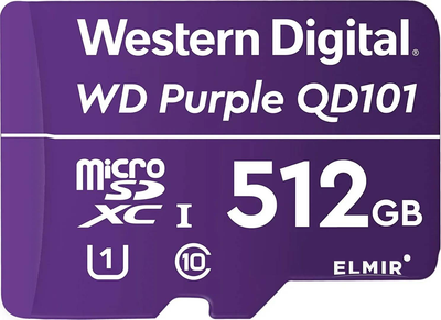Карта памяти Western Digital Micro SD 512GB (WDD512G1P0C)