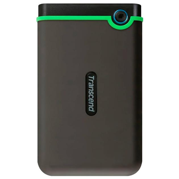 Накопитель внешний HDD 2.5" USB 1.0TB Transcend StoreJet 25M3 Iron Gray Slim (TS1TSJ25M3S)