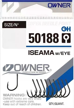 Крючки Owner 50188 Iseama with Eye №12