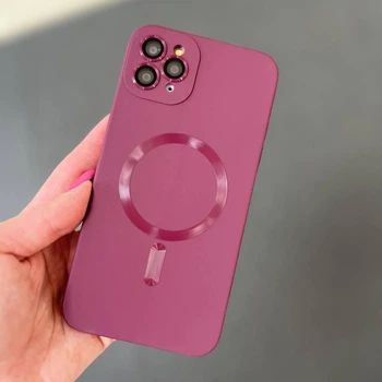 Чохол для iPhone 11 Pro Max Soft бордовий