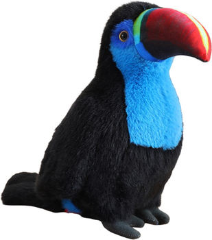 Maskotka-przytulanka Lean Toys Tukan Niebieski 35 cm 13825 (5905991033165)