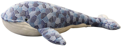 Maskotka Lean Toys Wieloryb Szary 90 cm 16394 (5905679079041)