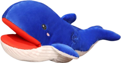 Лялька на руку Lean Toys Кит Блакитний 30 см 16405 (5905679079157)