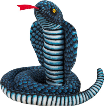 Maskotka Lean Toys Kobra Królewska Niebieska 100 cm 16435 (5905679079454)