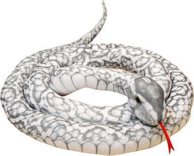 Maskotka Lean Toys Wąż Szary 200 cm 16451 (5905679079614)