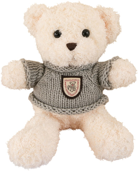 Maskotka-przytulanka Lean Toys Miś Szary 26 cm 22107 (5905991044635)