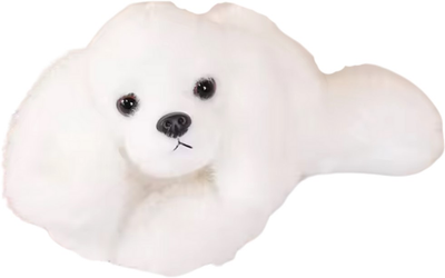 Maskotka Lean Toys Maltańczyk z obciążonymi łapami Biały 30 cm 22437 (5905991047933)