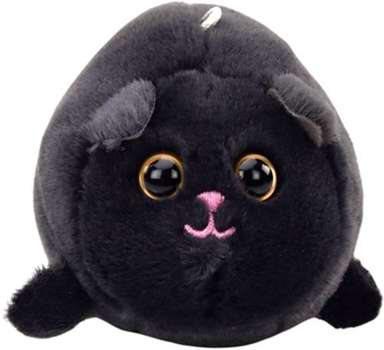 М'яка іграшка Lean Toys Котик Чорний 12 см 17688 (5905991005384)
