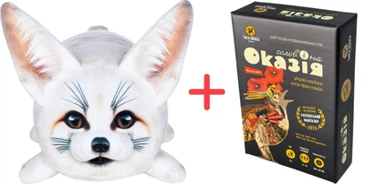 Набор Подарочная игрушка Inka Toys Фенек + Настольная игра Така Мака Оказия (4820266221829_1)