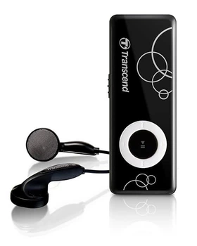 Маленький ретро MP3 Player Transcend MP300 4GB Color: Black