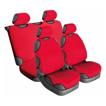 Автомайки универсальные Beltex Cotton 2+2 красные без подголовников (BX13610)