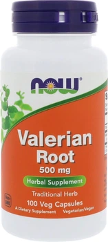 Ekstrakt roślinny z korzenia waleriany Now Foods 500 mg 100 kapsułek (733739047700)