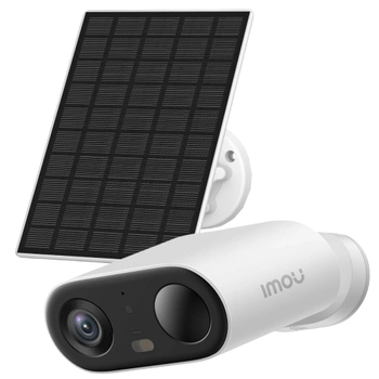 Комплект IP-відеокамера із сонячною панеллю Imou Cell Go Full Color PT Kit, 3 МП, фокус 2.8 мм, 5 V DC/Сонячна панель, 5000 mAh, White