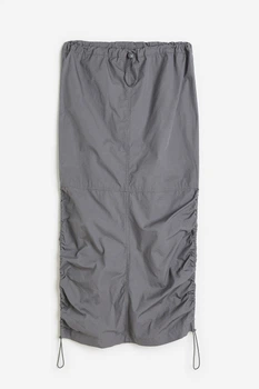 Юбка H&M S серый 30061185675