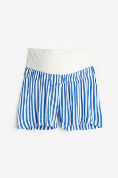 Шорти для вагітних H&M M біло-синій смужка 25061067273