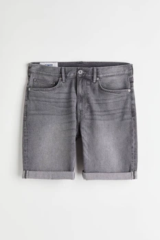 Шорты H&M 30 серый 30061056771