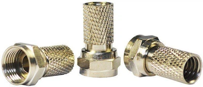 F коннектор для кабеля RG-6, накрутной