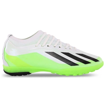 Сороконожки футбольные детские с носком SP-Sport 8510-1 размер 36 Neon Green-White