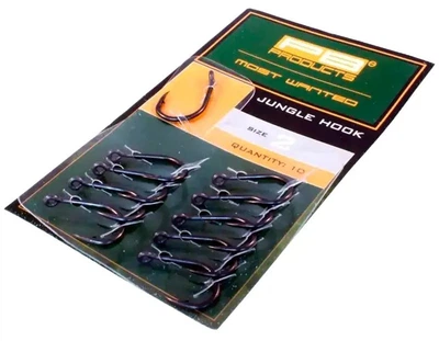 Карповий гачок PB Products JUNGLE Hook DBF №2 "Вайд Гейп",24010